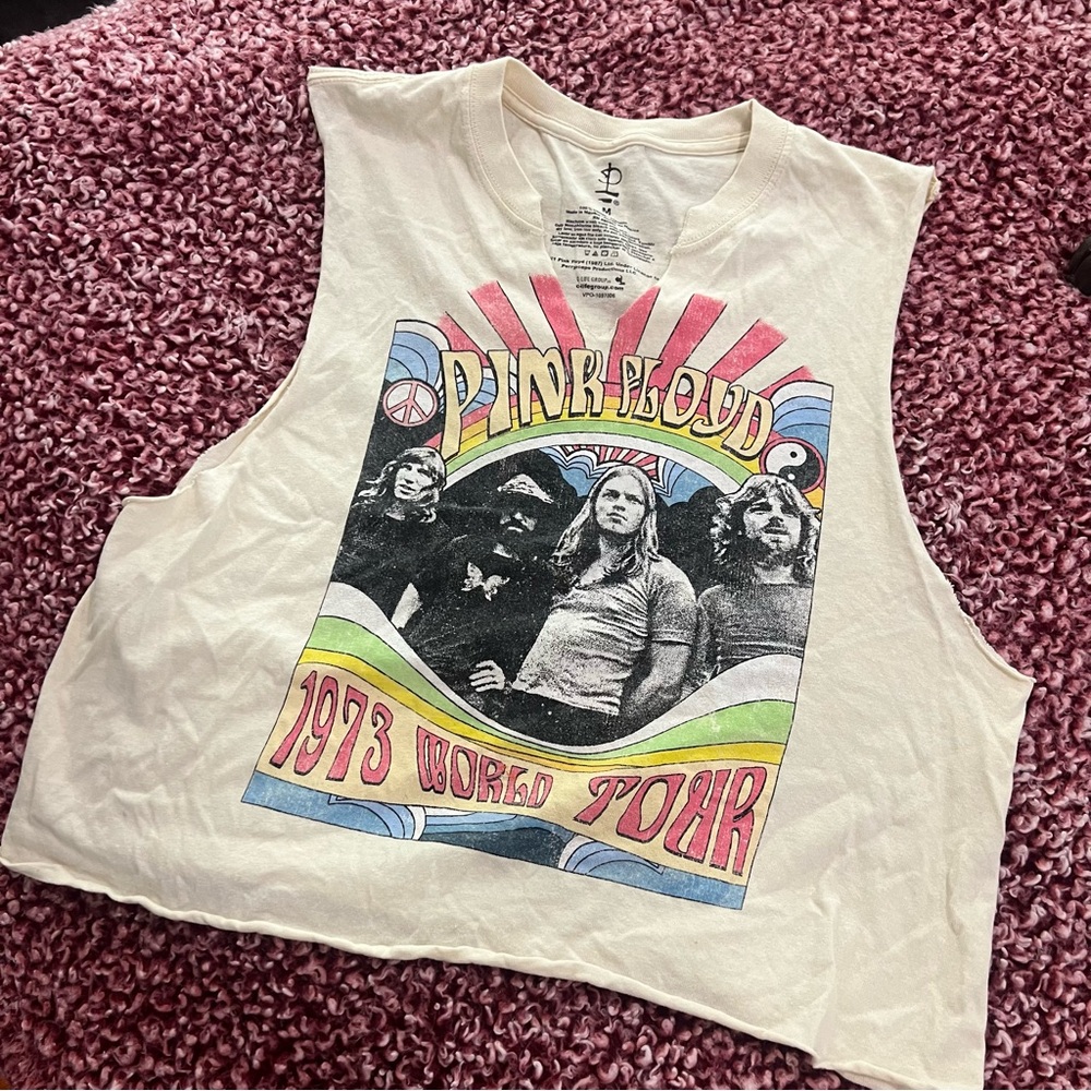 Pink Floyd 1973 World Tour Tank Top - Size M